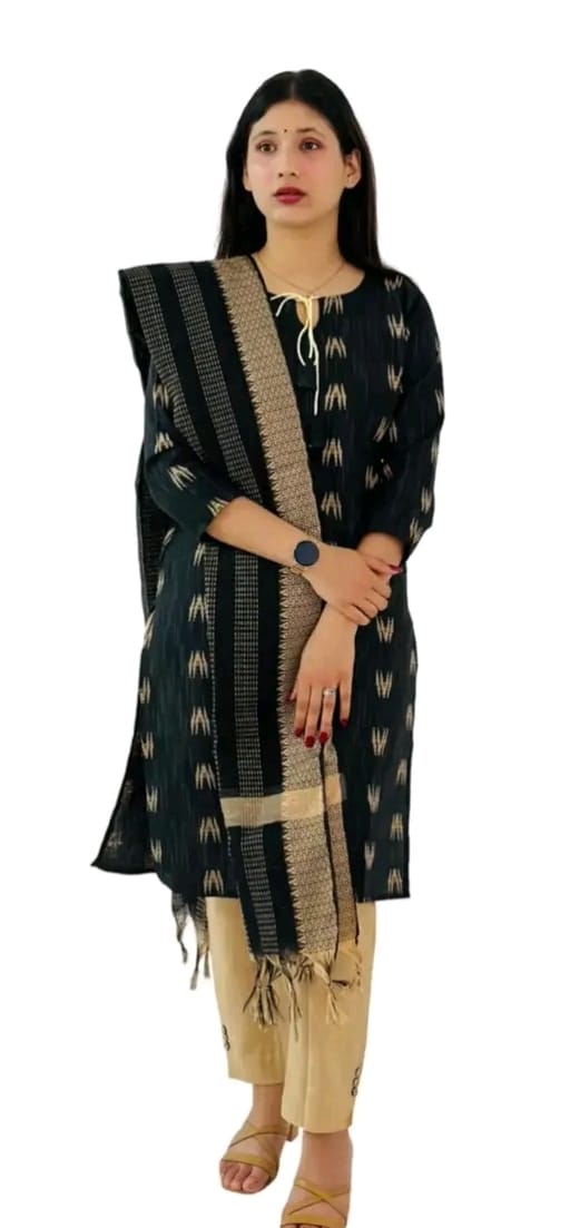 Women 's Kurti with Pant And Dupatta
