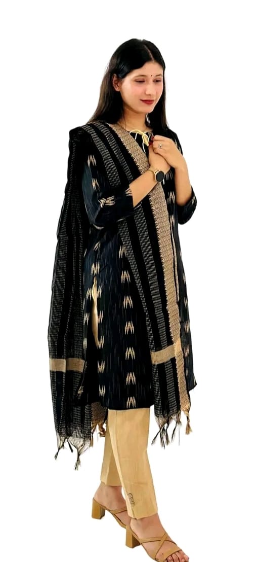 Women 's Kurti with Pant And Dupatta