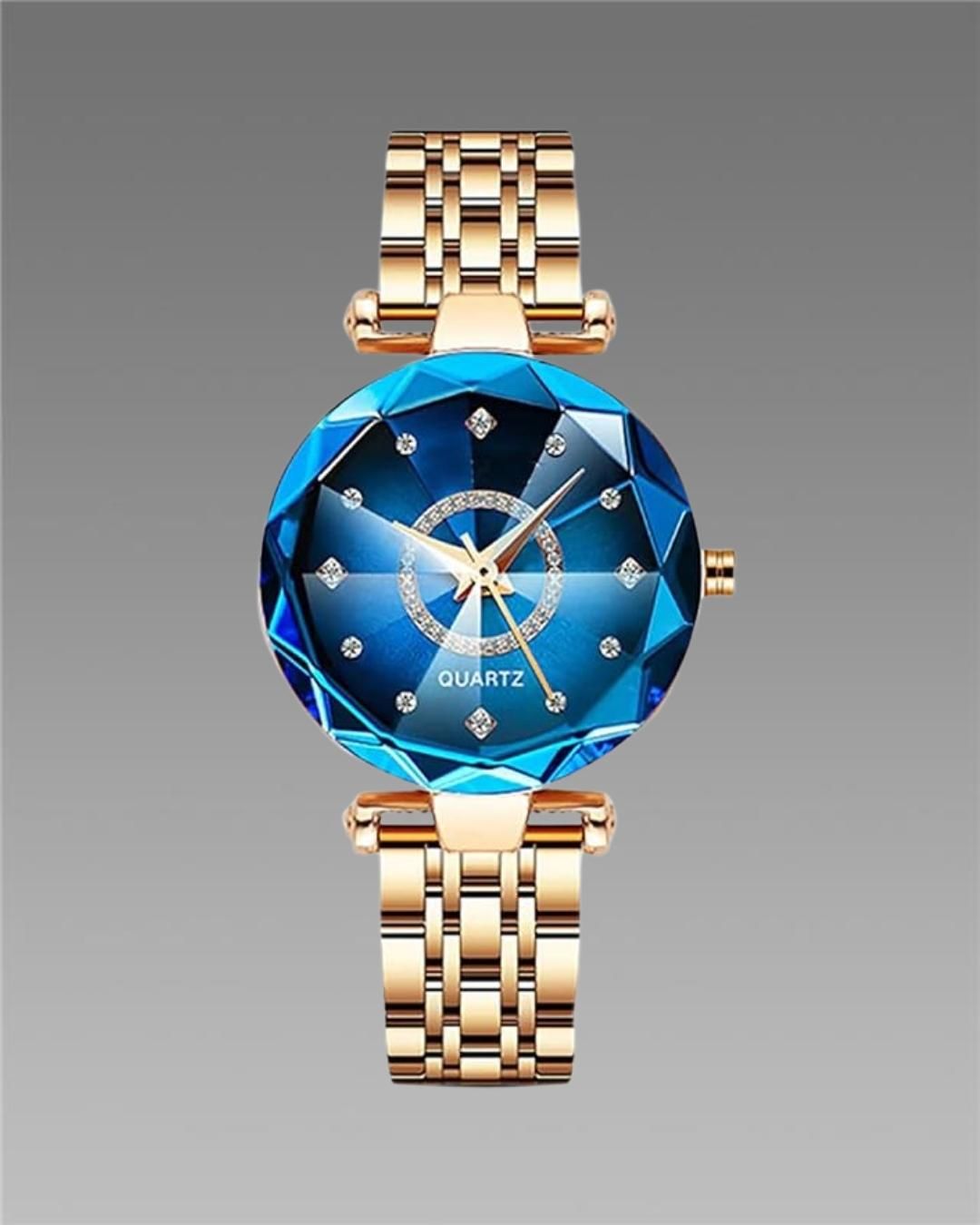 Women 's Beautiful Diamond Shape Watch